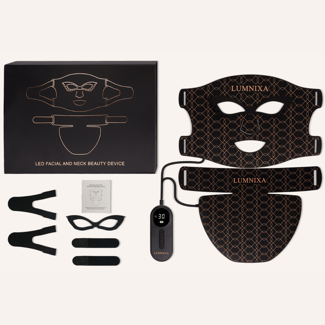 Lumnixa LED Light Therapy Face & Neck Mask - Lumnixa