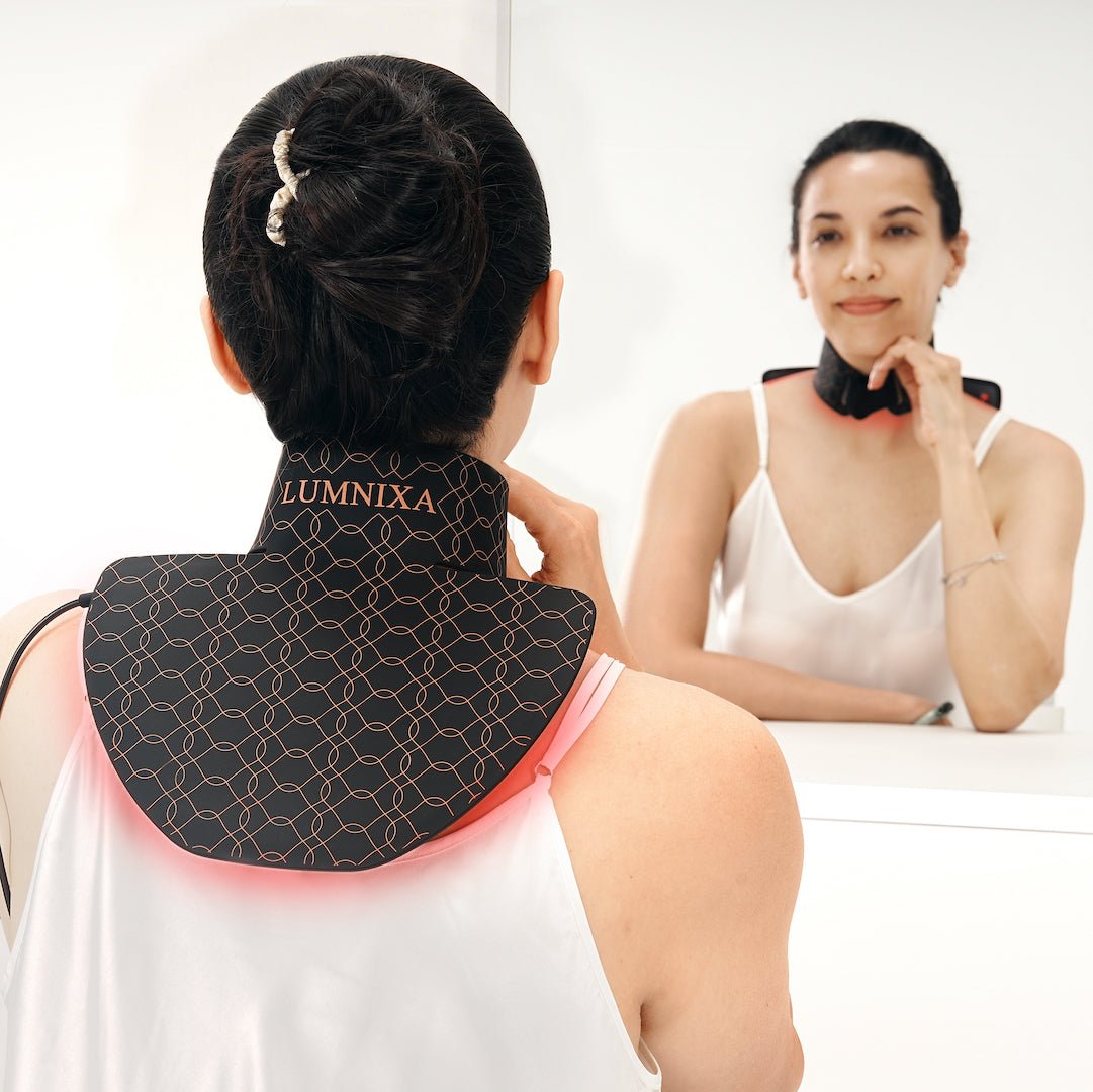 Lumnixa LED Light Therapy Neck Mask - Lumnixa